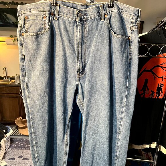 Levi's 550 Men's W44 L32 Water Less Straight Leg Jeans - Picture 1 of 7